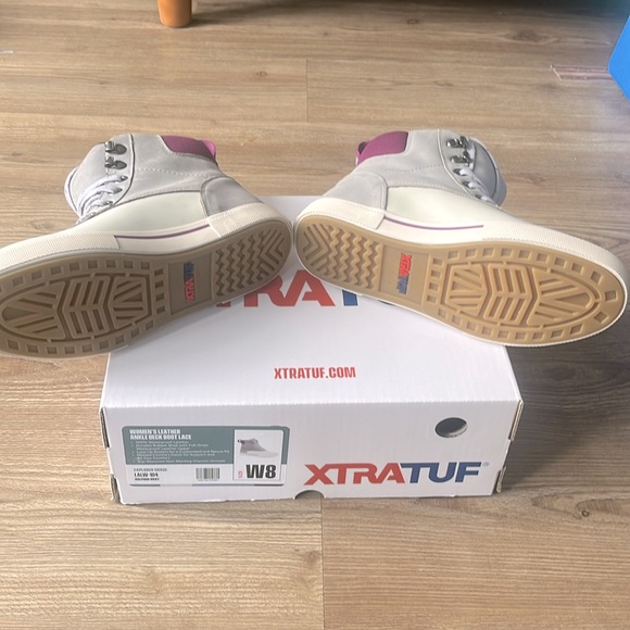 Xtratuf Ankle 6in Lace Leather Deck Boot-Women's 8.5-9 - Picture 3 of 5